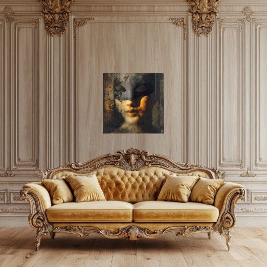 Toile Reflections of Intel — Gothic Surreal Canvas Art