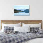 Toile Reflet dans un lac - Île de Vancouver, Canada (Insitu(Chambre))