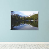 Toile Reflet de Bear Lake II (Insitu (Plancher de Bois))