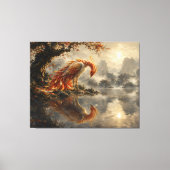Toile Reflet de Phénix du Silence (Recto)