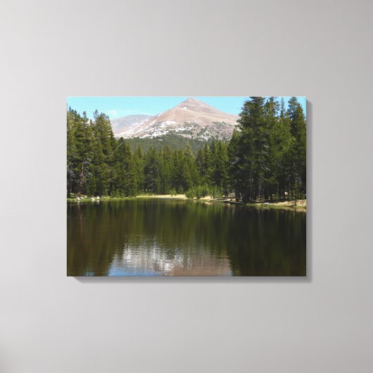 Toile Reflet du lac de Yosemite (Recto)