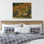 Toile Reflet Jaguar - Serene Wildlife Art Print (Insitu(Chambre))