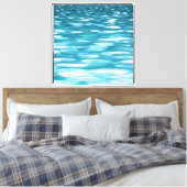 Toile Reflet sarcelle (Insitu(Chambre))