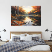 Toile Reflets d'automne (Insitu(Chambre))