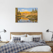 Toile Reflets d'automne - Peupliers trembles (Insitu(Chambre))