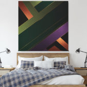 Toile Reflets de la ligne éternelle (Insitu(Chambre))