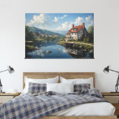 Toile Reflets de Silence (Insitu(Chambre))