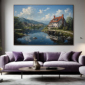 Toile Reflets de Silence