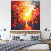 Toile Reflets dorés (Insitu(Chambre))
