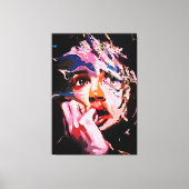 Toile Réflexion bouleversée surréelle - Émotionnelle Abs (Recto)