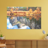 Toile Réflexion de Bridalveil Falls (Insitu(Salon))