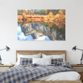 Toile Réflexion de Bridalveil Falls (Insitu(Chambre))
