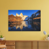 Toile Réflexion De Fitz Roy À Sunrise (Insitu(Salon))