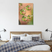 Toile Réflexion de gouttelette d'eau (Insitu(Chambre))