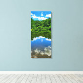 Toile Réflexion de l'étang (Insitu (Plancher de Bois))