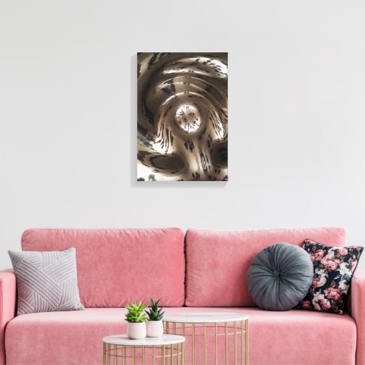 Toile réflexion déformée (Insitu(Salon))