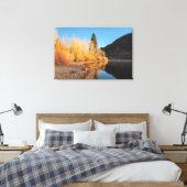 Toile Réflexion du lac d'automne (Insitu(Chambre))