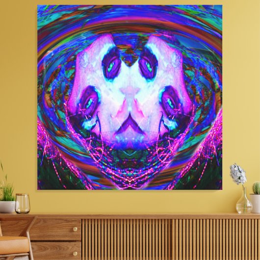 Toile Réflexion miroir (Insitu(Salon))