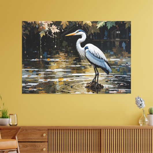 Toile Réflexion Silencieuse (Insitu(Salon))