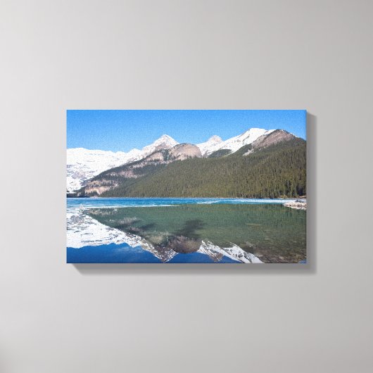 Toile Réflexion sur Lake Louise - Banff NP, Canada (Recto)