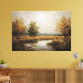 Toile Réflexions d'automne (Insitu(Salon))