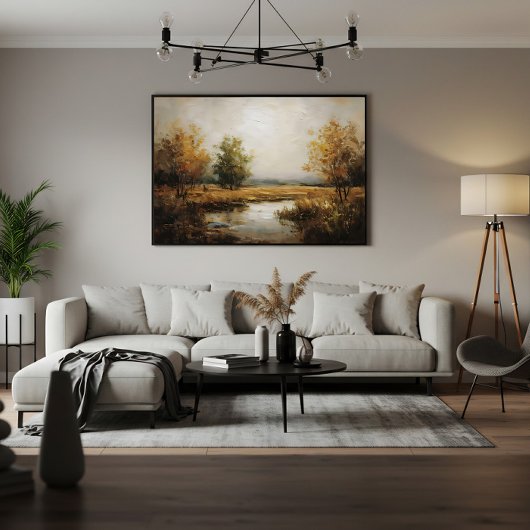 Toile Réflexions d'automne