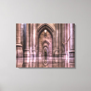 Toile Réflexions de la cathédrale nationale de Washingto