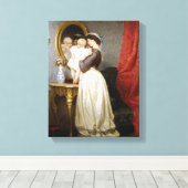 Toile Réflexions de l'amour maternel (Insitu (Plancher de Bois))