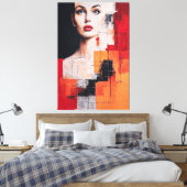 Toile Réflexions de Ruby (Insitu(Chambre))