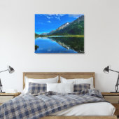 Toile Réflexions des lacs (Insitu(Chambre))