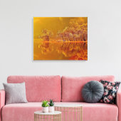 Toile Réflexions du matin d'automne (Insitu(Salon))