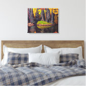 Toile Réflexions, Sand Lake, Algoma | Lawrence Harris | (Insitu(Chambre))