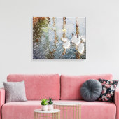 Toile Réflexions sur le canard toutes (Insitu(Salon))