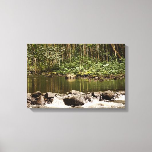 Toile Réflexions sur l'eau (Recto)