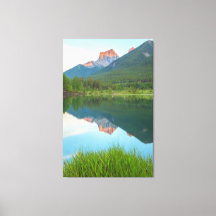 Toile Réflexions sur les montagnes