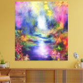 Toile Réfraction 1988 (Insitu(Salon))