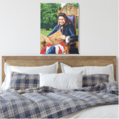 Toile Réfugié d'Angleterre 1975 (Insitu(Chambre))