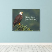 Toile Regal Bald Eagle (Insitu (Plancher de Bois))