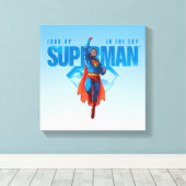 Toile Regarde ça, Superman (Insitu (Plancher de Bois))