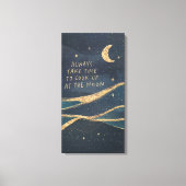 Toile Regarde La Lune (Recto)