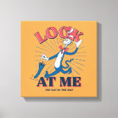 Toile Regarde-Moi Chat Dans Le Casquette (Recto)