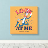 Toile Regarde-Moi Chat Dans Le Casquette (Insitu (Plancher de Bois))