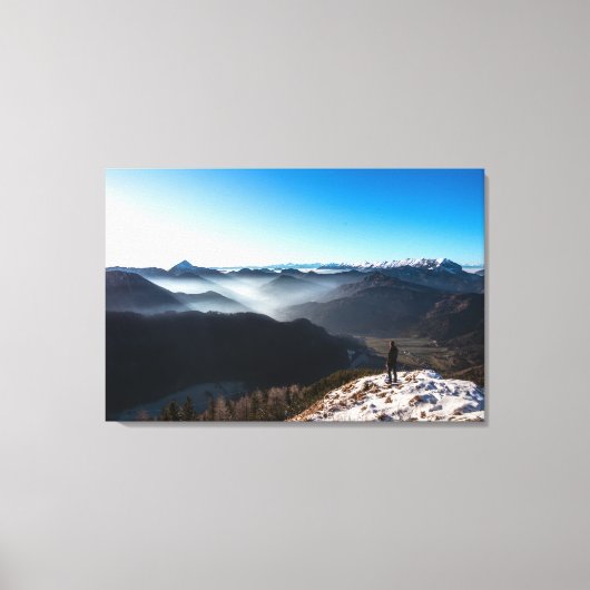 Toile Regarder de nouveaux horizons (Recto)