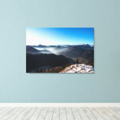 Toile Regarder de nouveaux horizons (Insitu (Plancher de Bois))