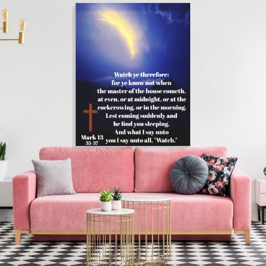 TOILE REGARDER LE RETOUR DE JÉSUS (Insitu(Salon))