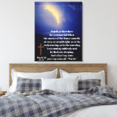 TOILE REGARDER LE RETOUR DE JÉSUS (Insitu(Chambre))