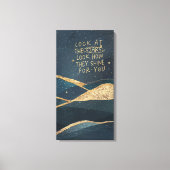 Toile Regardez Les Étoiles (Recto)