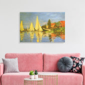 Toile Régate à Argenteuil par Claude Monet (Insitu(Salon))