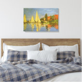 Toile Régate à Argenteuil par Claude Monet (Insitu(Chambre))