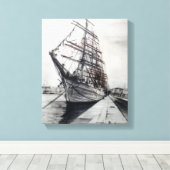 Toile Régate Cutty Sark/Cutty Sark Tall Ships'RACE (Insitu (Plancher de Bois))
